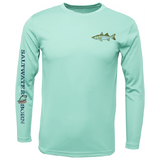 Snook on Chest Long Sleeve UPF 50+ Dry-Fit Shirt