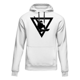 Never Underestimate An Old Snowboarder Adult Fleece Hooded Sweatshirt