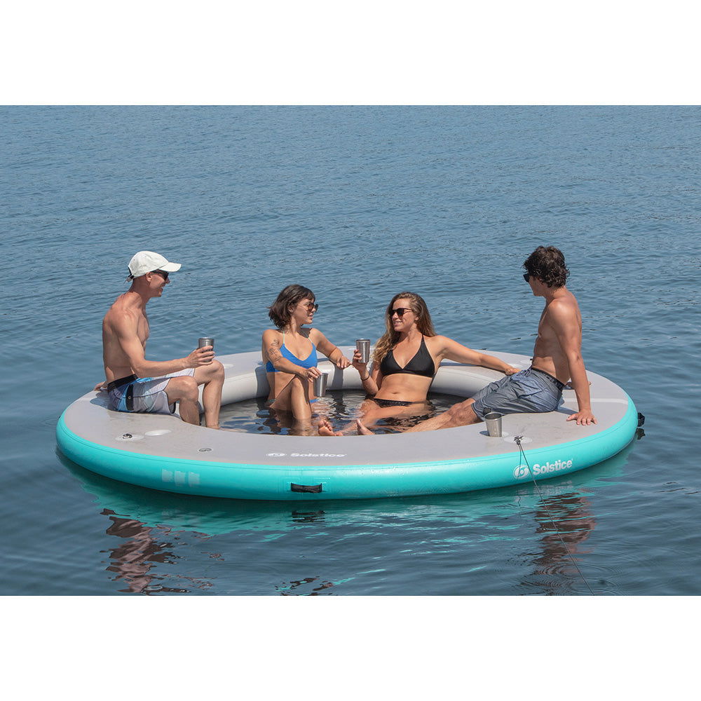 Solstice Watersports Circular Dock (10', Mesh) Bobber Bargain