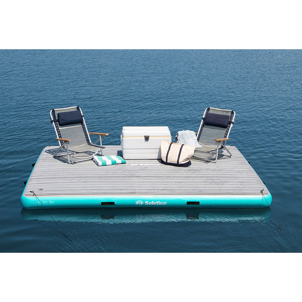 Solstice Watersports Docks (Inflatable and Mesh, with Back Rests & Accessories) Bobber Bargain