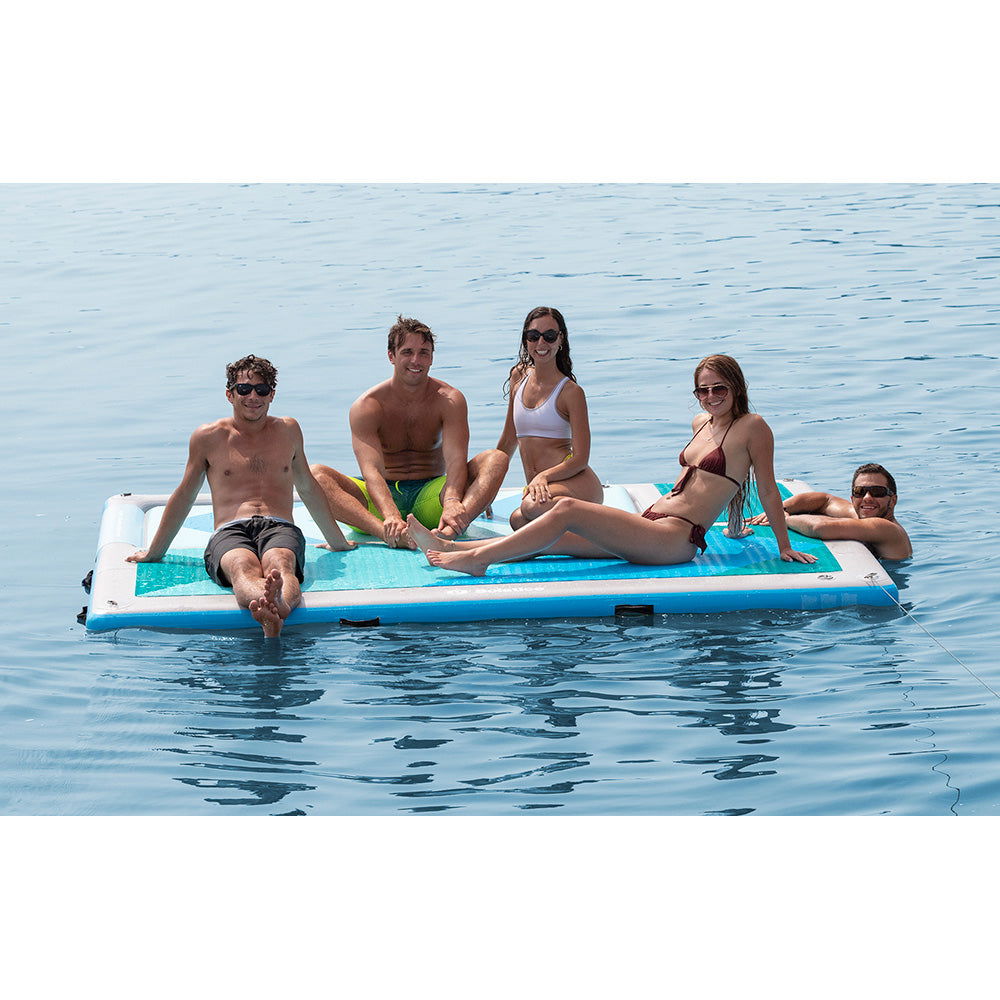 Solstice Watersports Docks (Inflatable and Mesh, with Back Rests & Accessories) Bobber Bargain