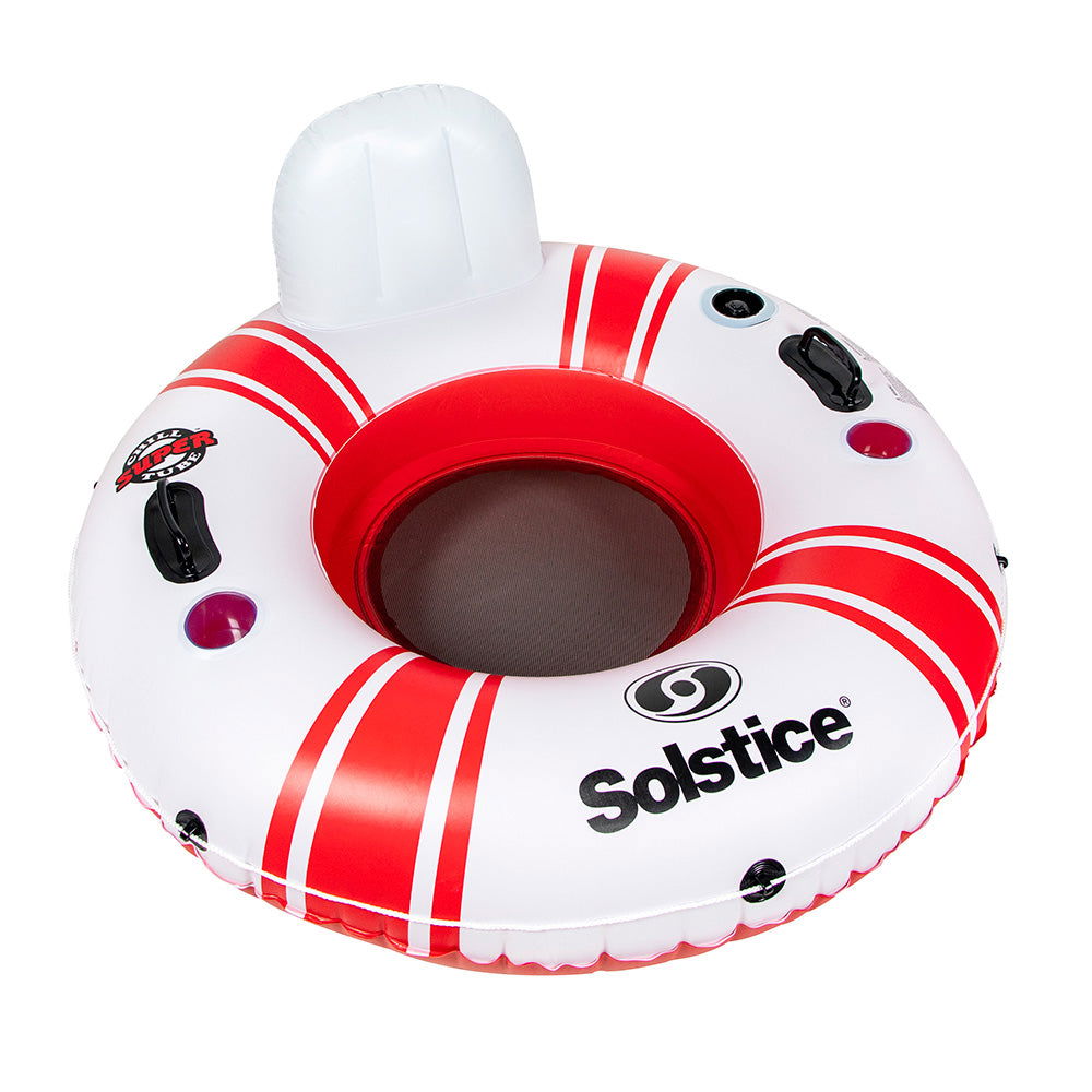 Solstice Watersports Super Chill River Tubes and Island (with Cooler) Bobber Bargain