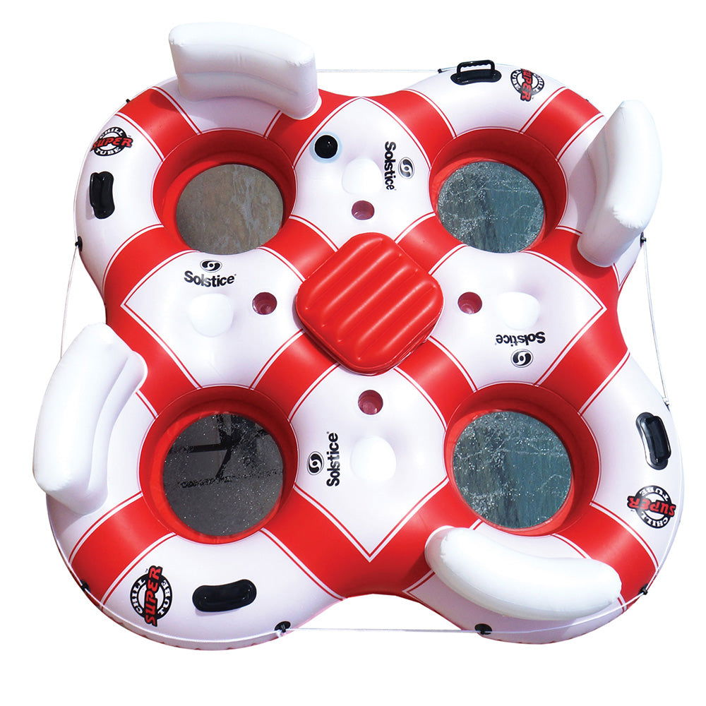 Solstice Watersports Super Chill River Tubes and Island (with Cooler) Bobber Bargain