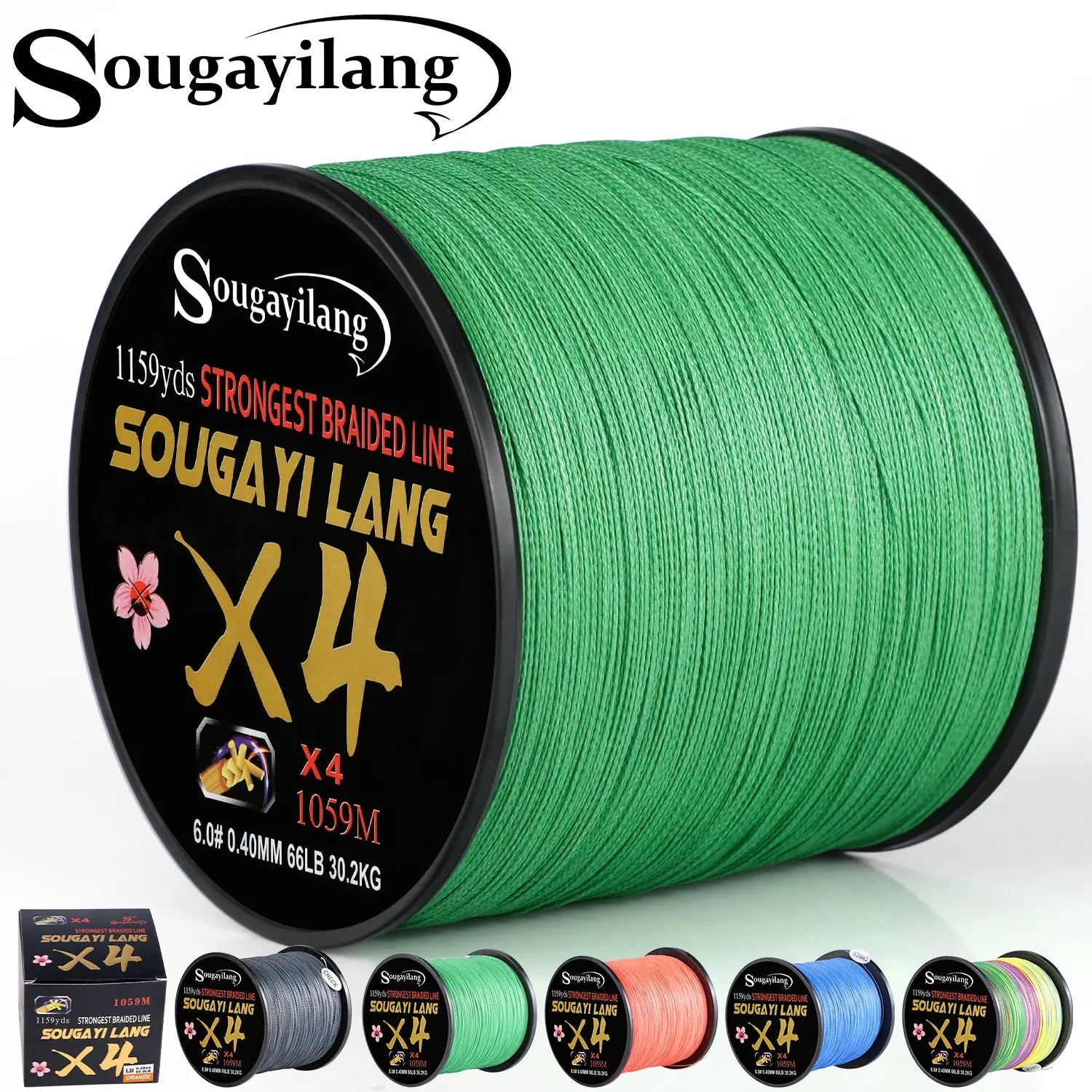 Sougayilang 4X Braided Fishing Line Bobber Bargain