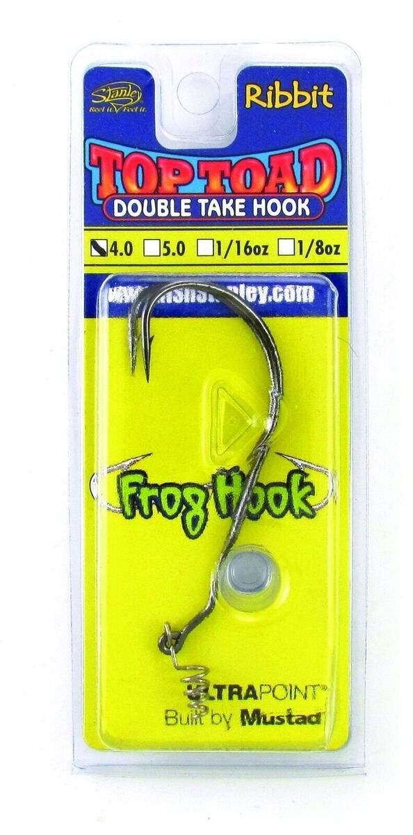 Stanley Double Take Frog Hook - 5/0 Bobber Bargain