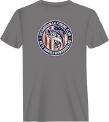 Outdoorsman Fishing Club Patriotic Man T-Shirt