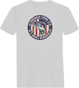Outdoorsman Fishing Club Patriotic Man T-Shirt