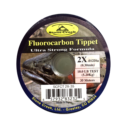 Carretes de tippet de fluorocarbono
