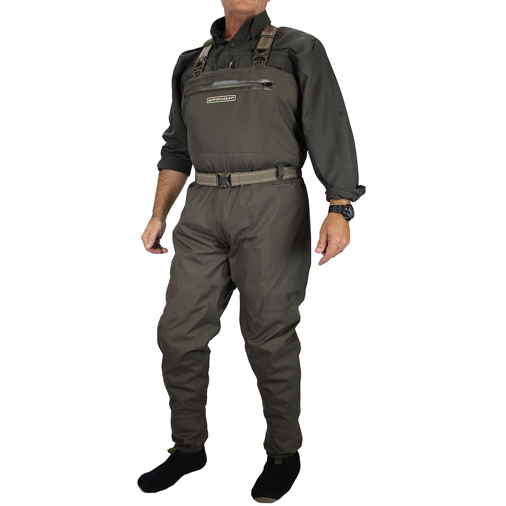 Pantalones de pesca de pecho transpirables STONEFLY