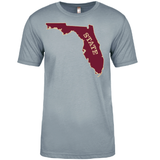 Key West, FL Garnet and Gold Soft Tee
