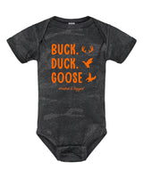 Buck, Duck, Goose Onesie