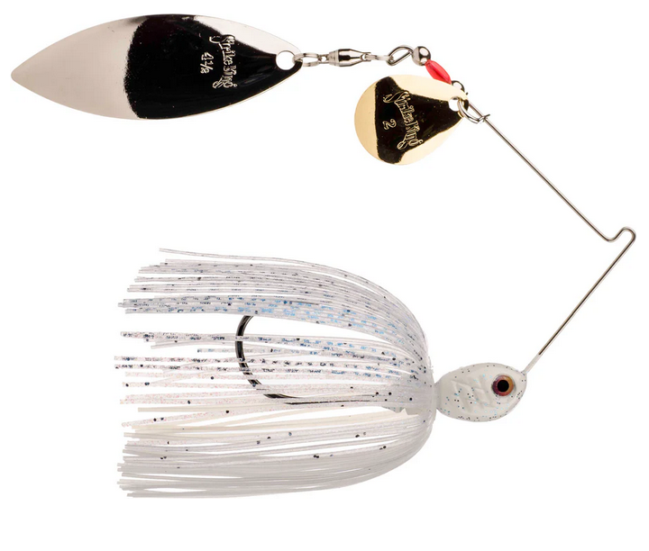 Strike King Premier Pro Glo (1/2oz, White Shad) Bobber Bargain