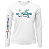 Stuart "Saltwater Hair...Don't Care" Long Sleeve UPF 50+ Dry-Fit Shirt