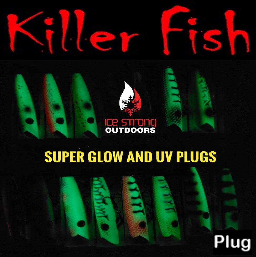 NEW JUNE 2025 - Killer Fish - Rattling TROLLING PLUG UV