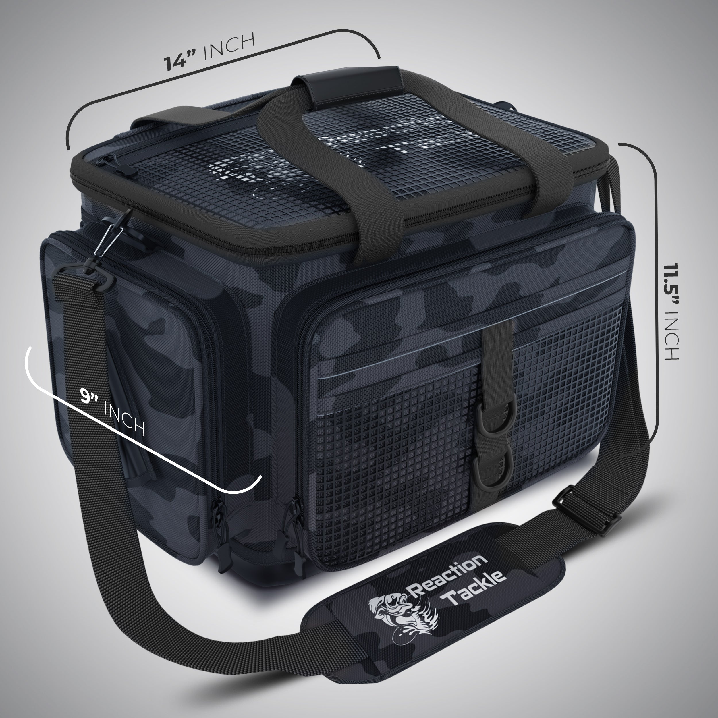 Bolsa de aparejos de camuflaje Reaction Tackle