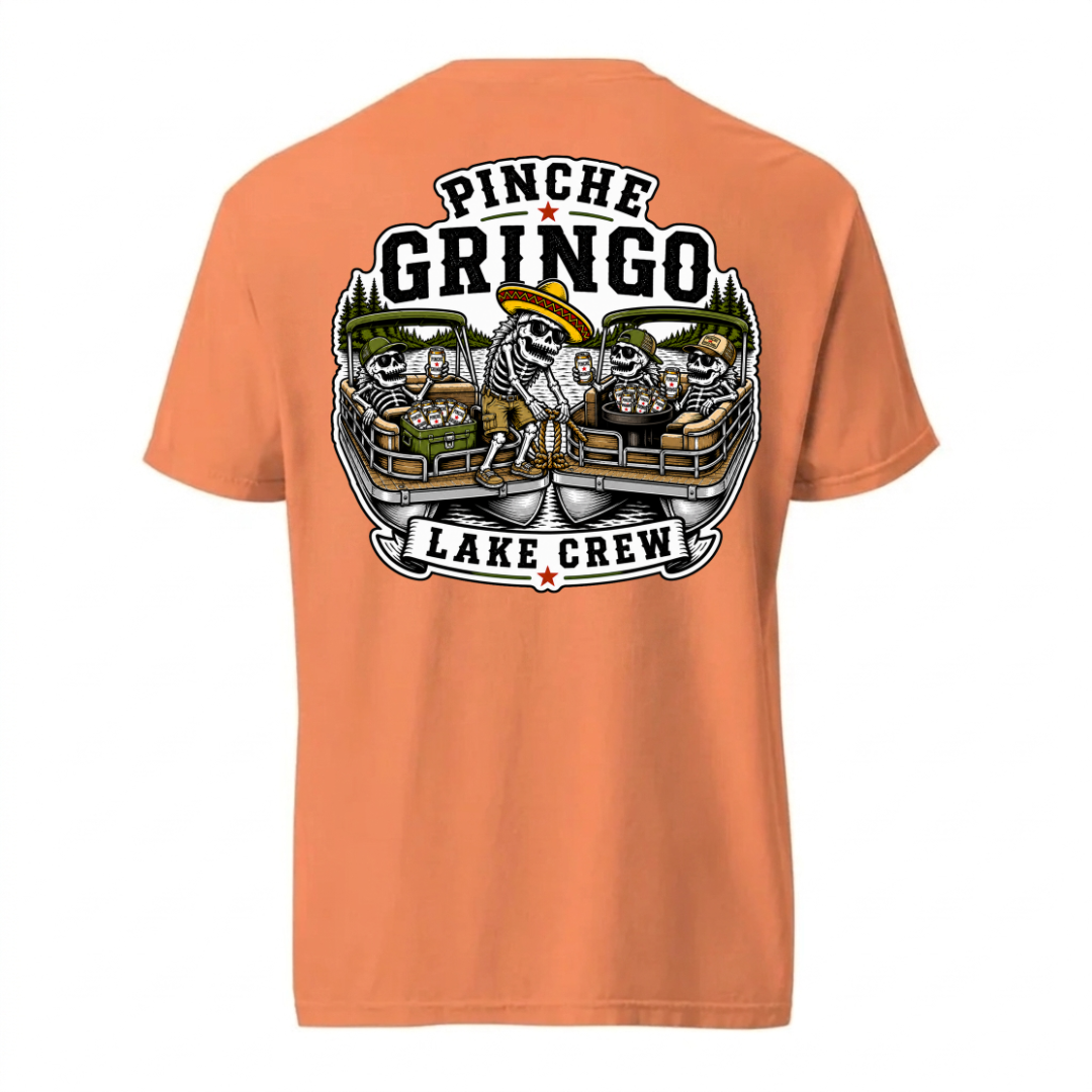 Pinche Gringo Lake Crew Floating party Shirt