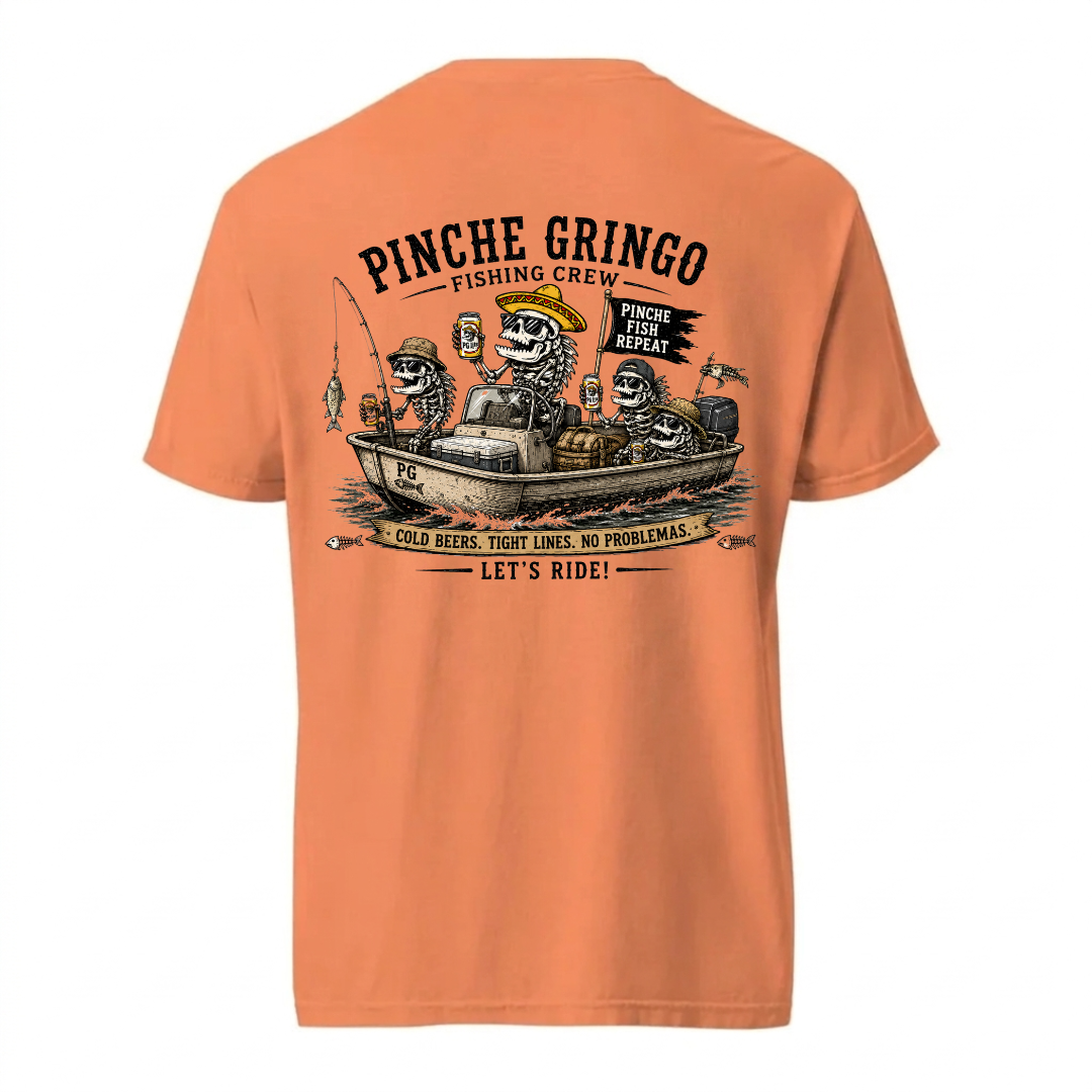 Pinche Gringo Fishing Crew Pinche Fish Shirt