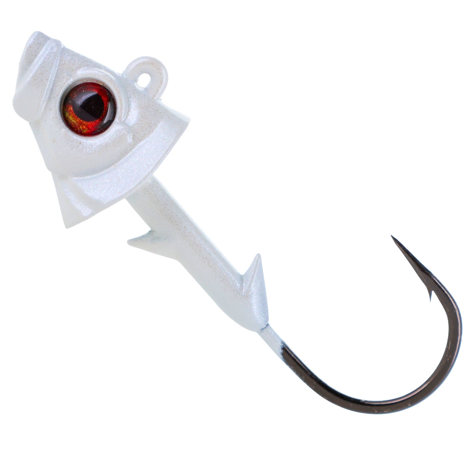 Jig Swimbait de tungsteno puro al 97 % con cabeza de pez realista - Paquete de 5 - Nuevo