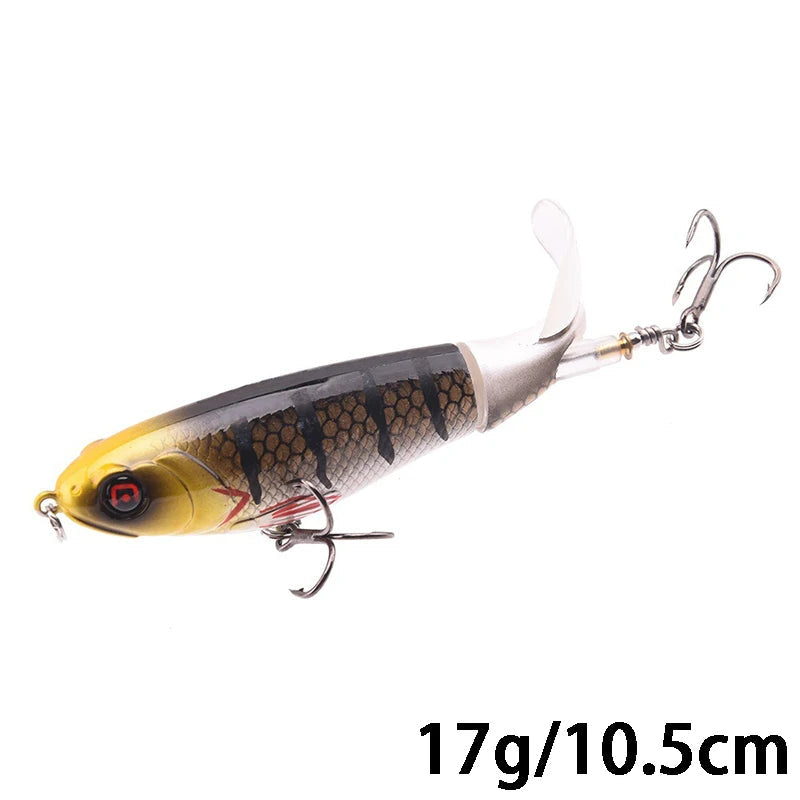 Tail Spin Sizzle Topwater Popper Bobber Bargain