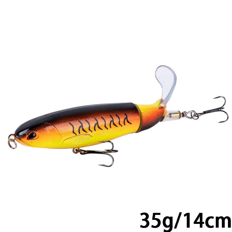 Tail Spin Sizzle Topwater Popper Bobber Bargain