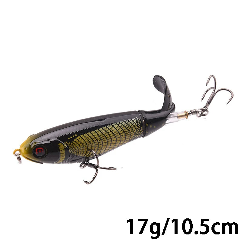 Tail Spin Sizzle Topwater Popper Bobber Bargain