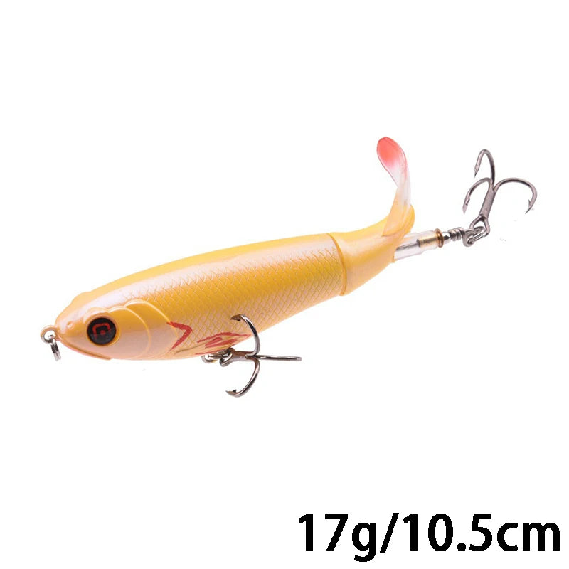 Tail Spin Sizzle Topwater Popper Bobber Bargain