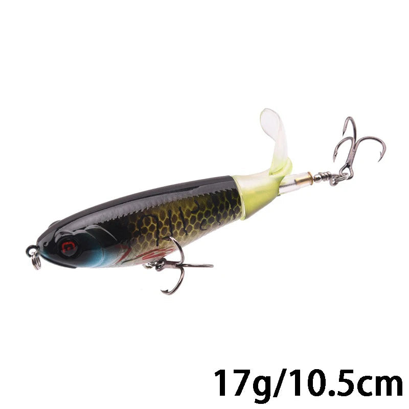 Tail Spin Sizzle Topwater Popper Bobber Bargain