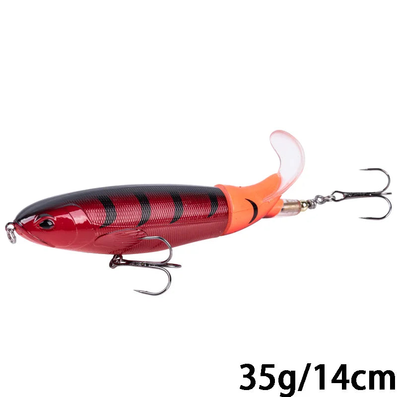 Tail Spin Sizzle Topwater Popper Bobber Bargain