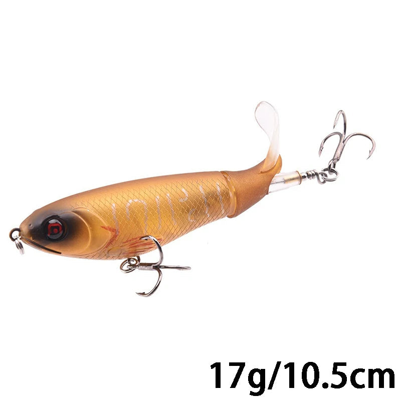 Tail Spin Sizzle Topwater Popper Bobber Bargain