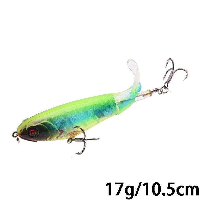 Tail Spin Sizzle Topwater Popper Bobber Bargain