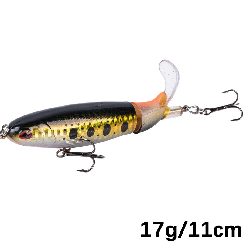 Tail Spin Sizzle Topwater Popper Bobber Bargain