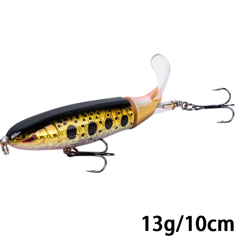 Tail Spin Sizzle Topwater Popper Bobber Bargain