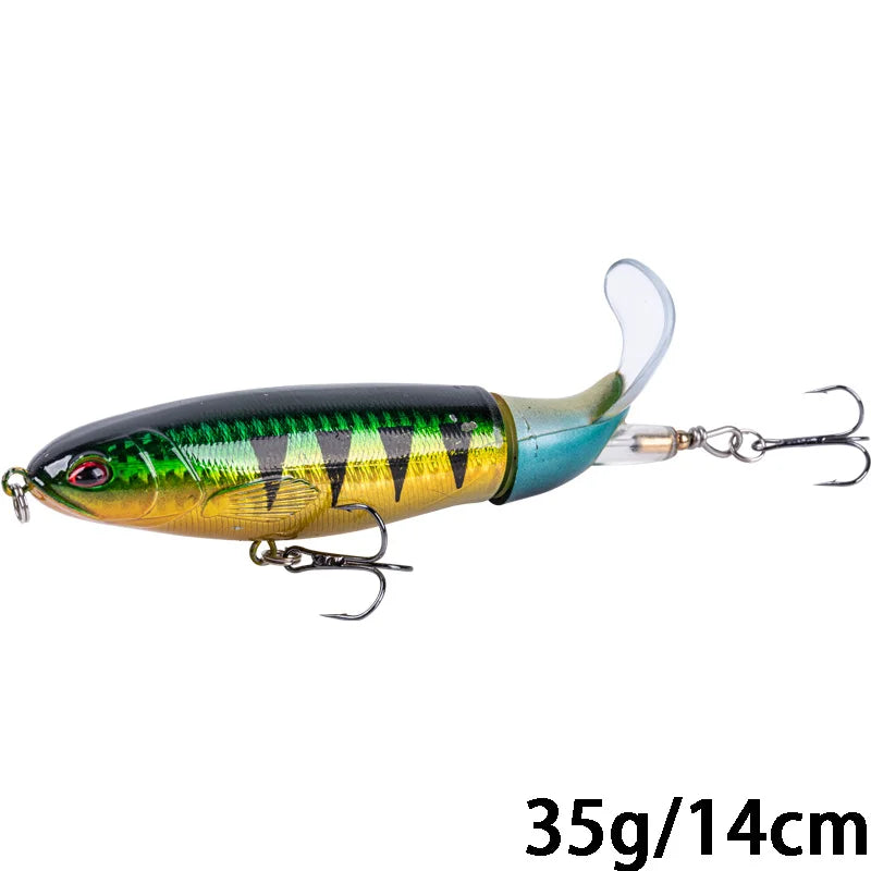 Tail Spin Sizzle Topwater Popper Bobber Bargain