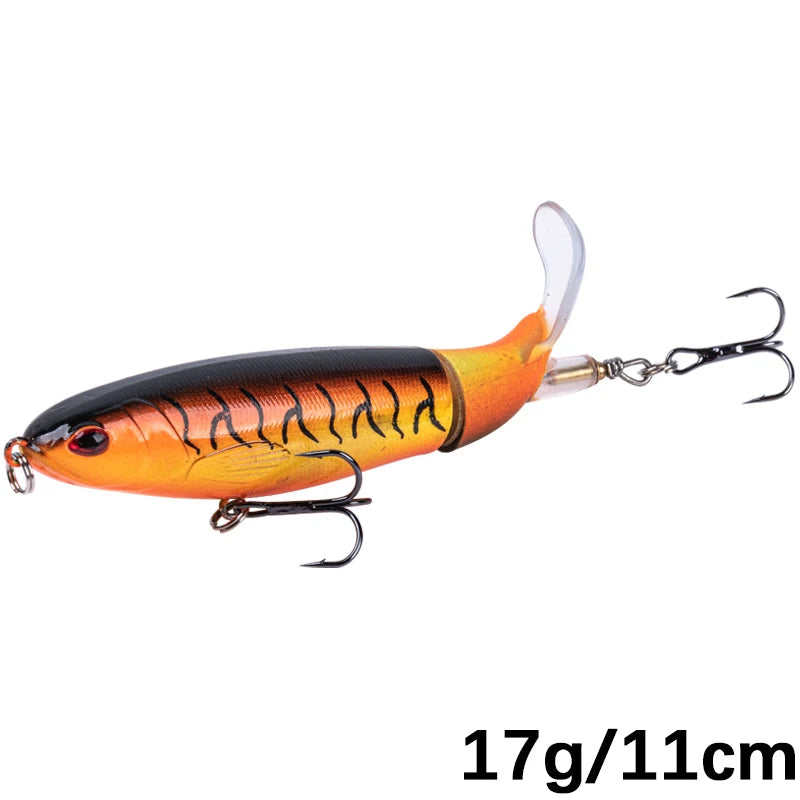 Tail Spin Sizzle Topwater Popper Bobber Bargain