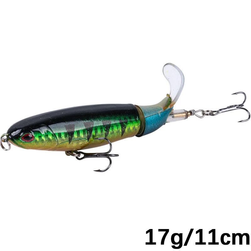 Tail Spin Sizzle Topwater Popper Bobber Bargain