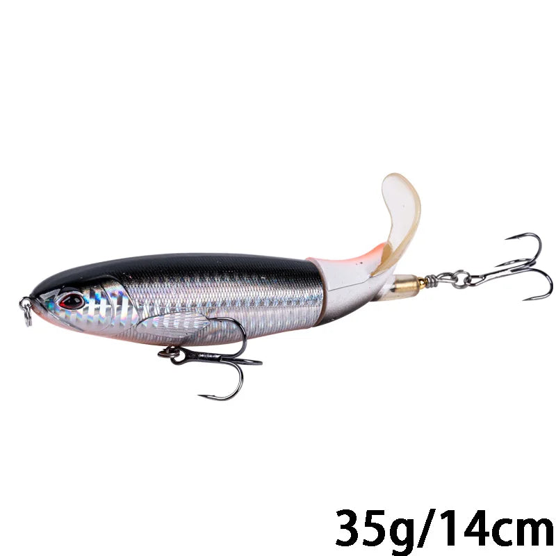 Tail Spin Sizzle Topwater Popper Bobber Bargain