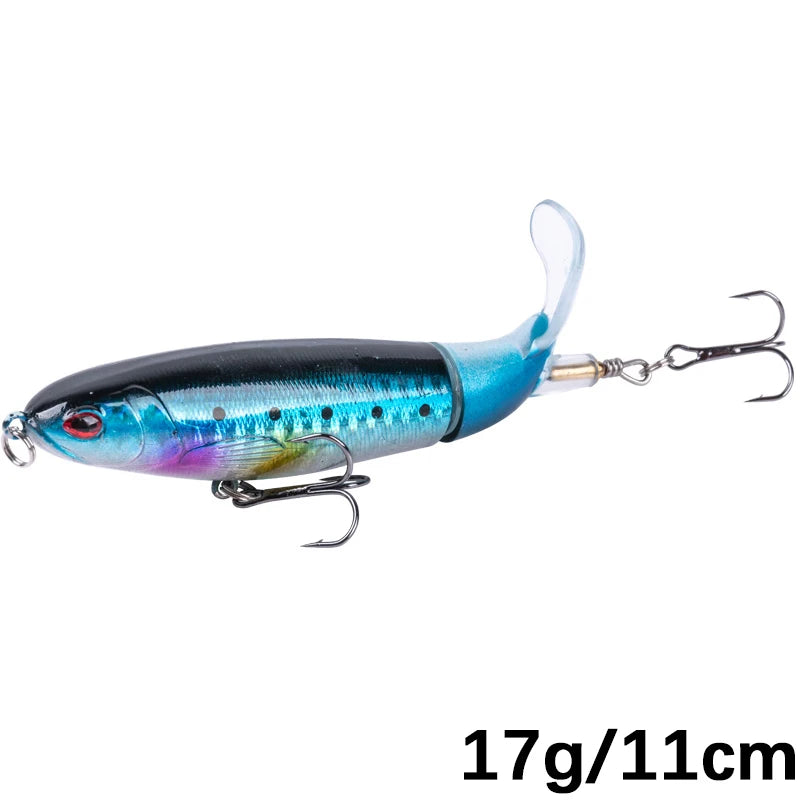 Tail Spin Sizzle Topwater Popper Bobber Bargain