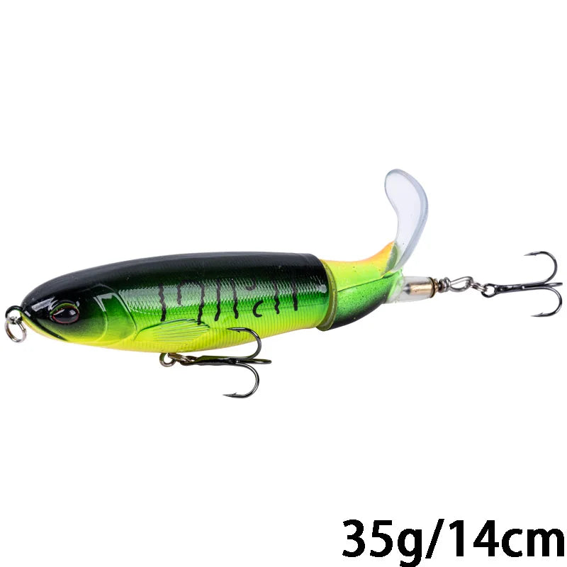 Tail Spin Sizzle Topwater Popper Bobber Bargain