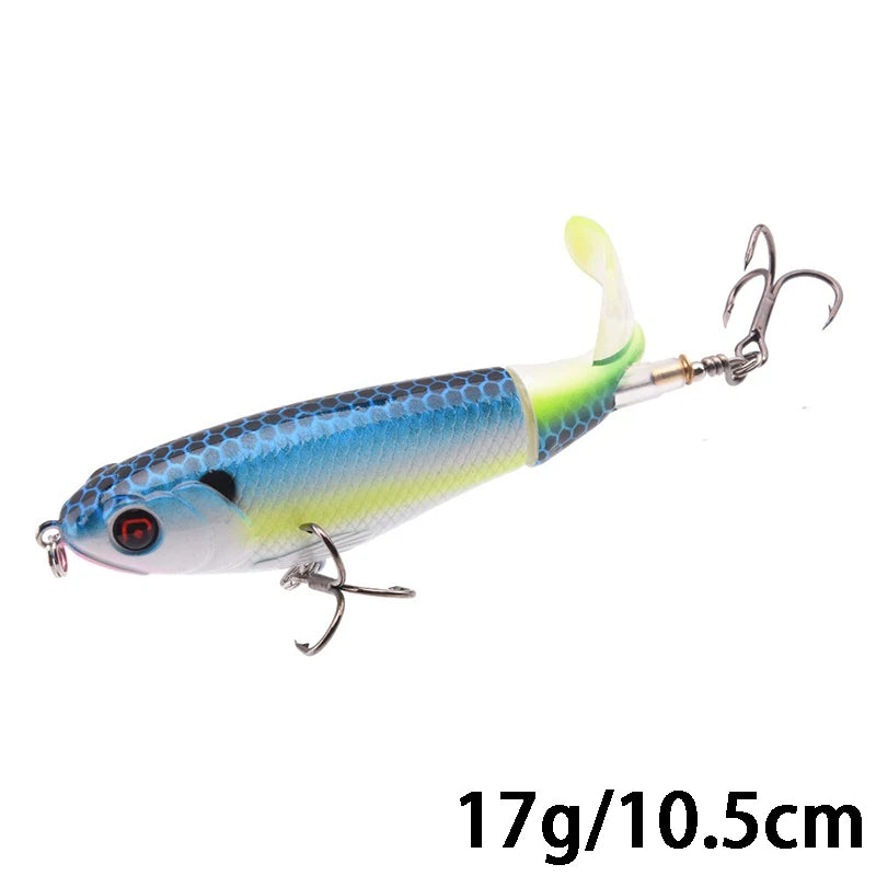 Tail Spin Sizzle Topwater Popper Bobber Bargain