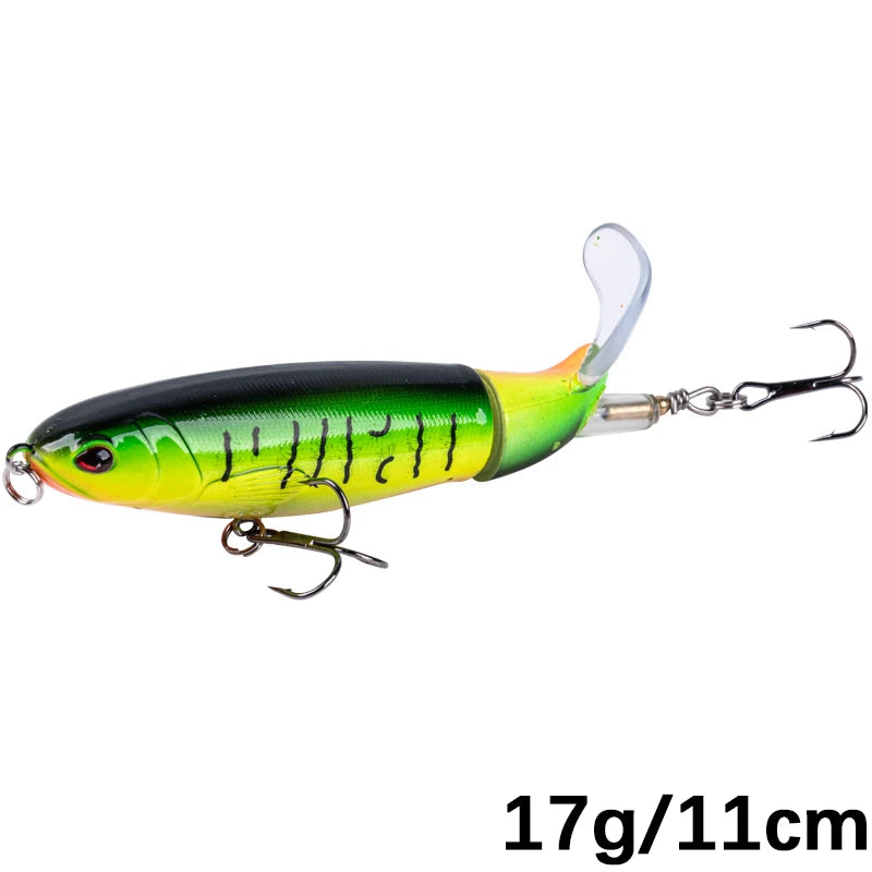 Tail Spin Sizzle Topwater Popper Bobber Bargain