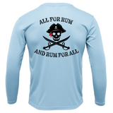 Melbourne, Australia "All for Rum and Rum For All" Long Sleeve UPF 50+ Dry-Fit Shirt