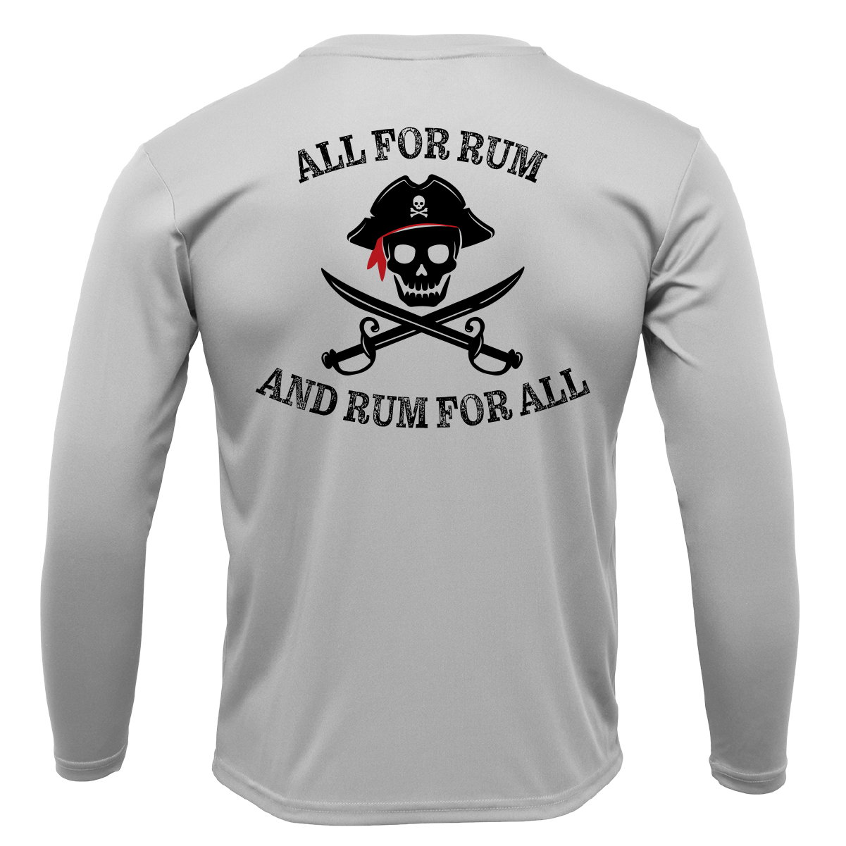 Melbourne, Australia "All for Rum and Rum For All" Long Sleeve UPF 50+ Dry-Fit Shirt