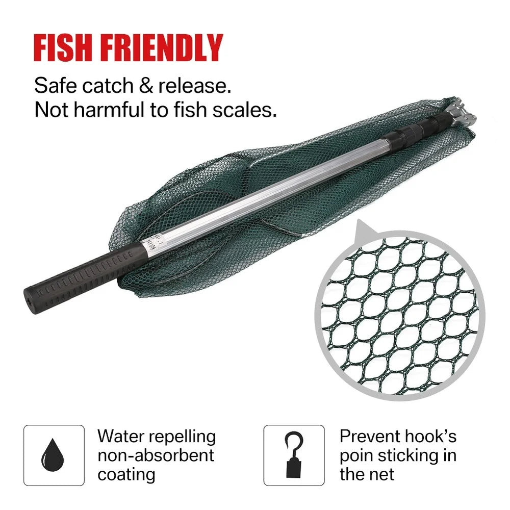 Telescopic Fishing Landing Net Bobber Bargain