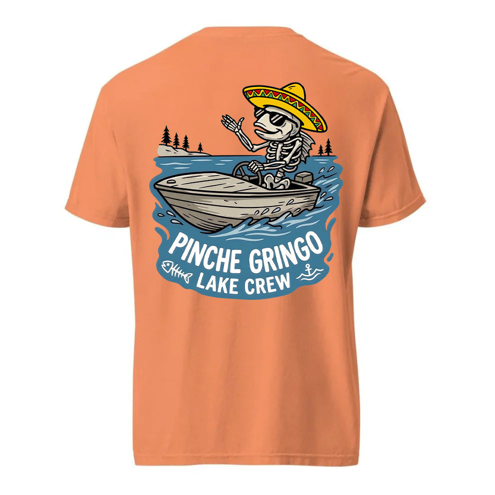 Pinche Gringo Lake Crew Shirt
