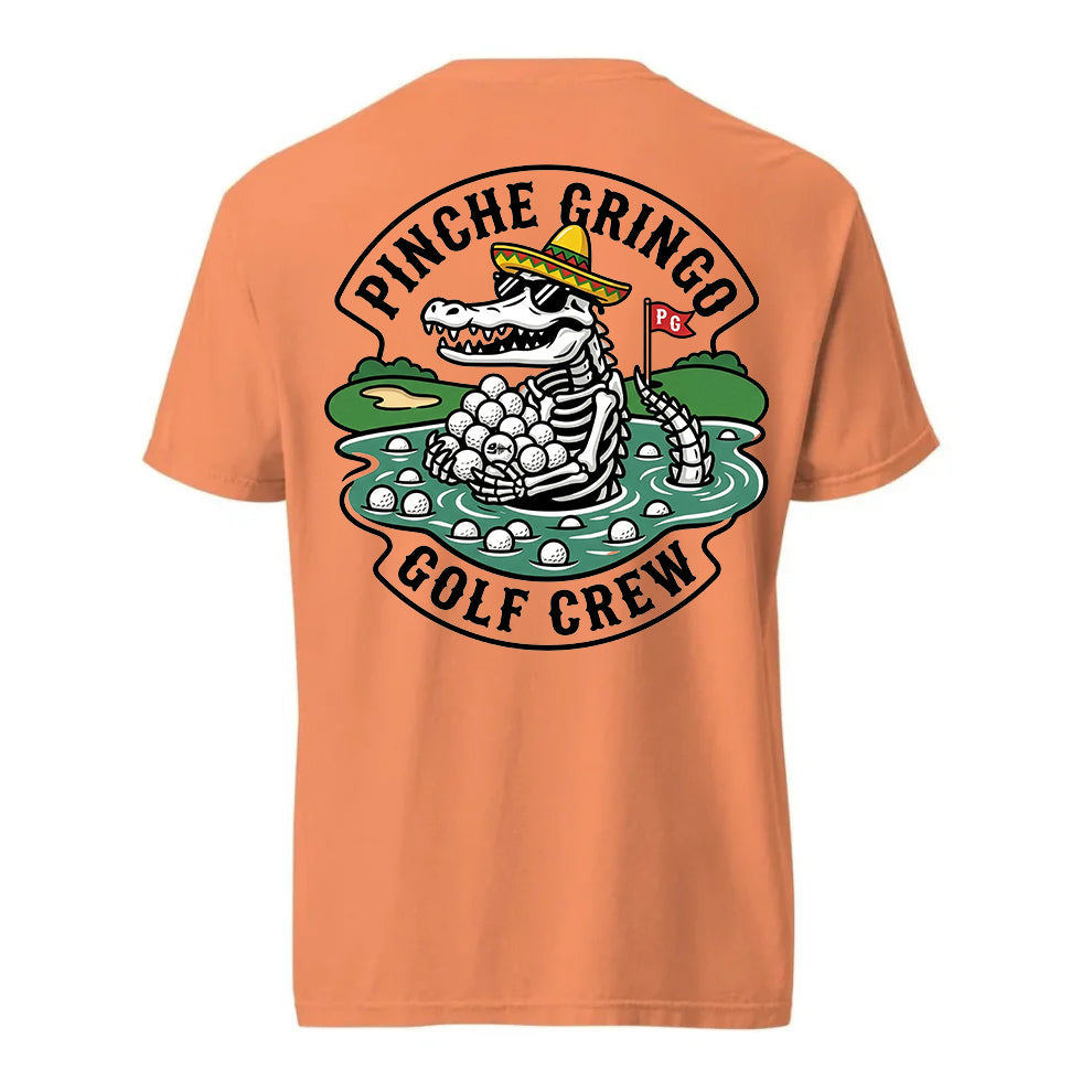 Pinche Gringo Golfing Crew Lake Ball Shirt