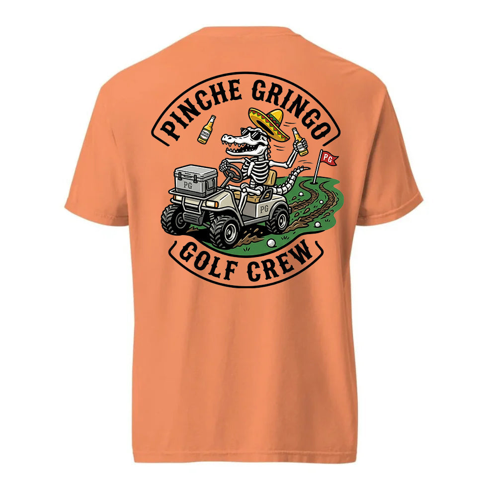 Pinche Gringo Golfing Crew Cart Shirt
