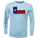 Corpus Christi, TX Flag Long Sleeve UPF 50+ Dry-Fit Shirt