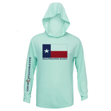 Texas Flag Long Sleeve UPF 50+ Dry-Fit Hoodie