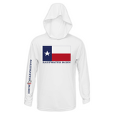 Texas Flag Long Sleeve UPF 50+ Dry-Fit Hoodie