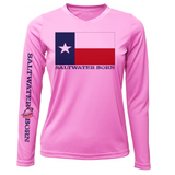 Texas Flag Long Sleeve UPF 50+ Dry-Fit Shirt